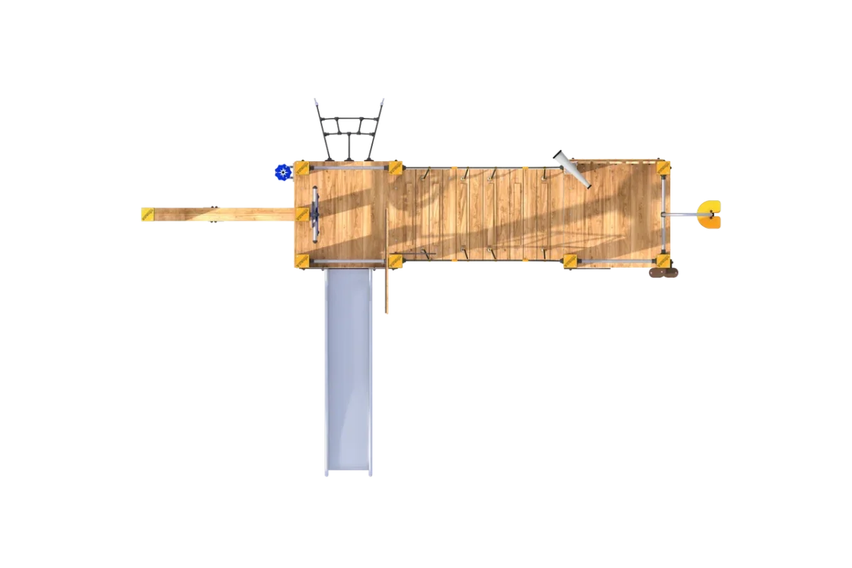 Детский игровой комплекс «Баркас» ДГ-116 ECO — изображение 3